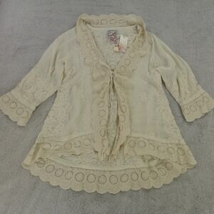Johnny Was Jacket Mikel Embrodiered Shell Tunic‎